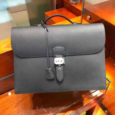 cheap quality Sac a Depeches 38 epsom noir PHD